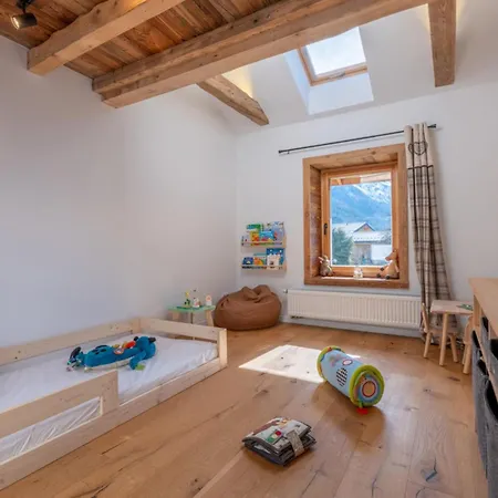 Pretty Loft With View Of Mont Blanc & Glacier Chalet *